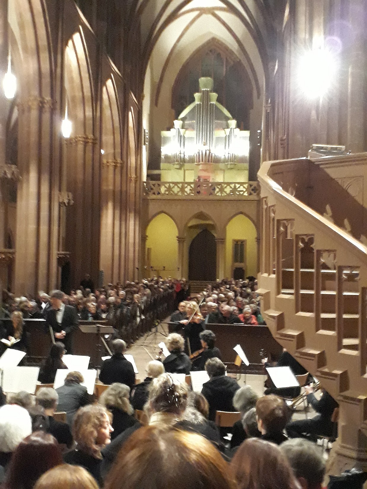H-Moll-Messe mit der Petruskantorei Gieen und der Kantorei der Katharinenkirche Oppenheim in Gieen und Opppenheim 2017
